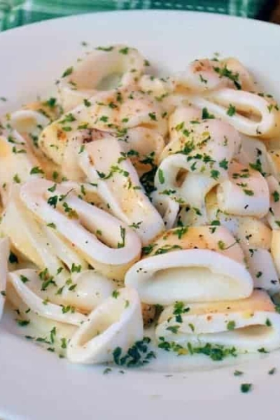 grilled calamari