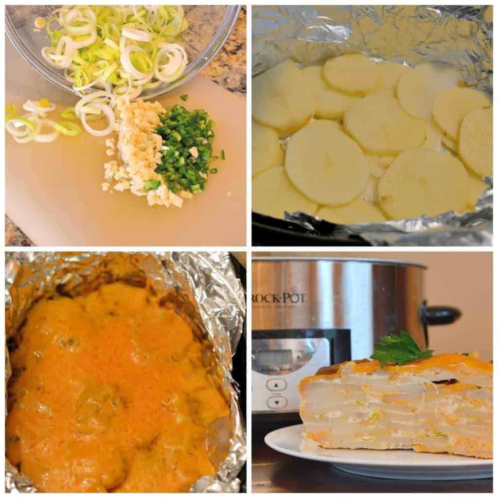 Fleming's Slow Cooker Au Gratin Potatoes Savory Experiments