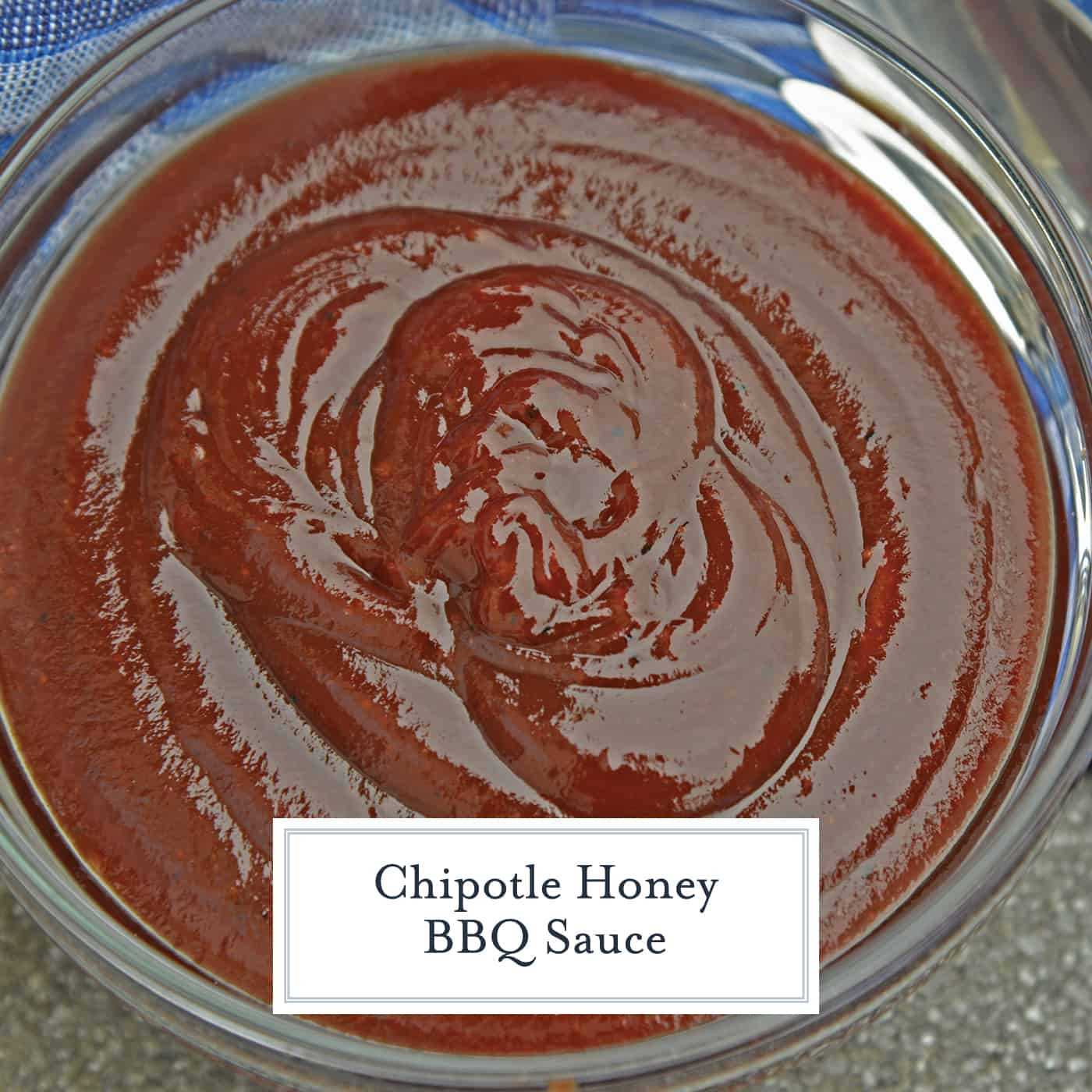 Chipotle Honey BBQ Sauce is a delicious recipe that will leave you with your very own homemade BBQ sauce! Slightly sweet and slightly spicy, it tastes perfect on anything that needs homemade BBQ sauce. #BBQsauce #homemadeBBQsauce www.savoryexperiments.com
