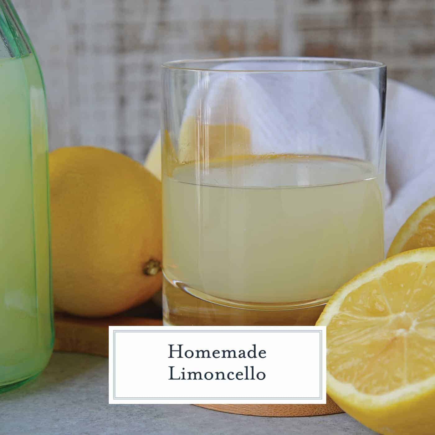 Limoncello and Lemon