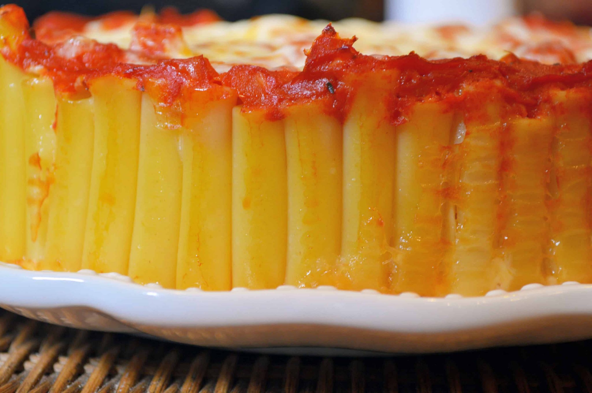 Baked Ziti Pasta Pie + VIDEO An Easy Vegetarian Baked Ziti