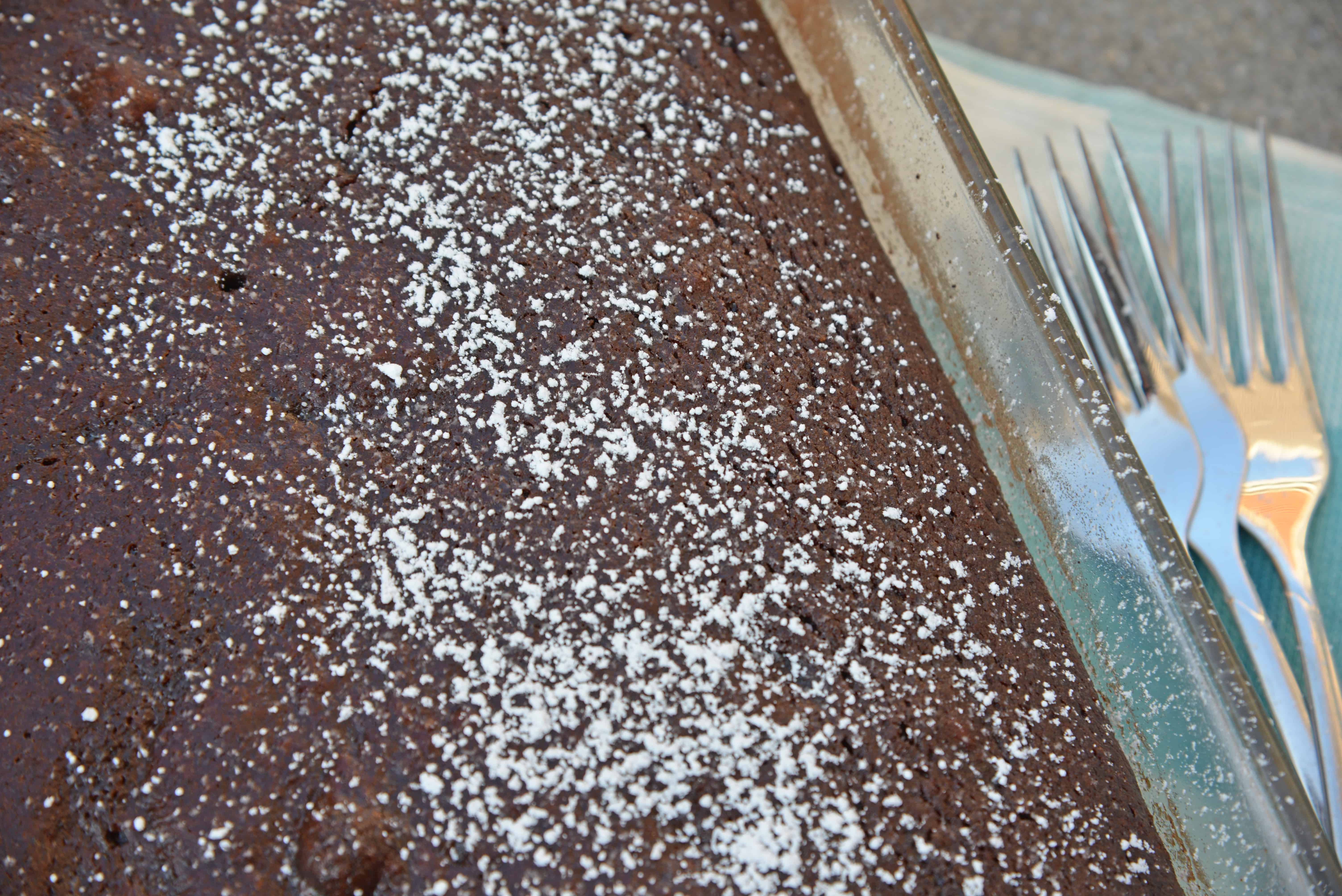 This Chocolate Beet Cake hides an entire serving of veggies inside a moist, rich chocolate cake! This is the best beet cake that you will ever make! #chocolatecakerecipe #beetcake #chocolatebeetcake www.savoryexperiments.com