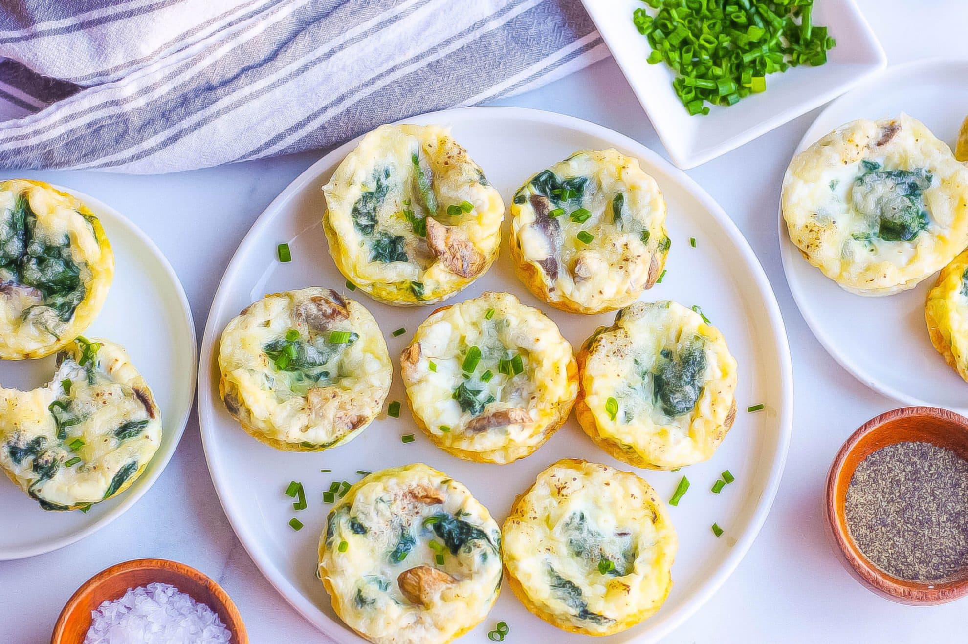 Meal Prep Microwave Egg Cups (Freezer friendly!)