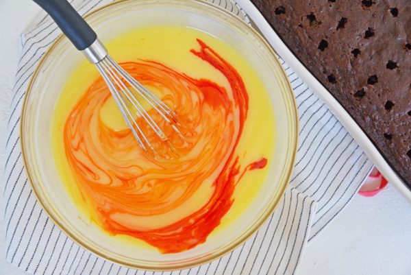 orange pudding