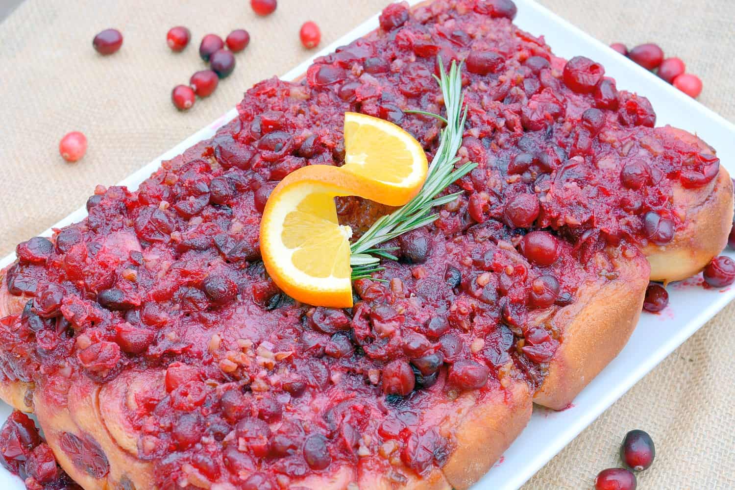 Cranberry sweet rolls are perfect for any holiday breakfast or even dessert. Orange cranberry bread in sweet roll form is an award winning recipe!