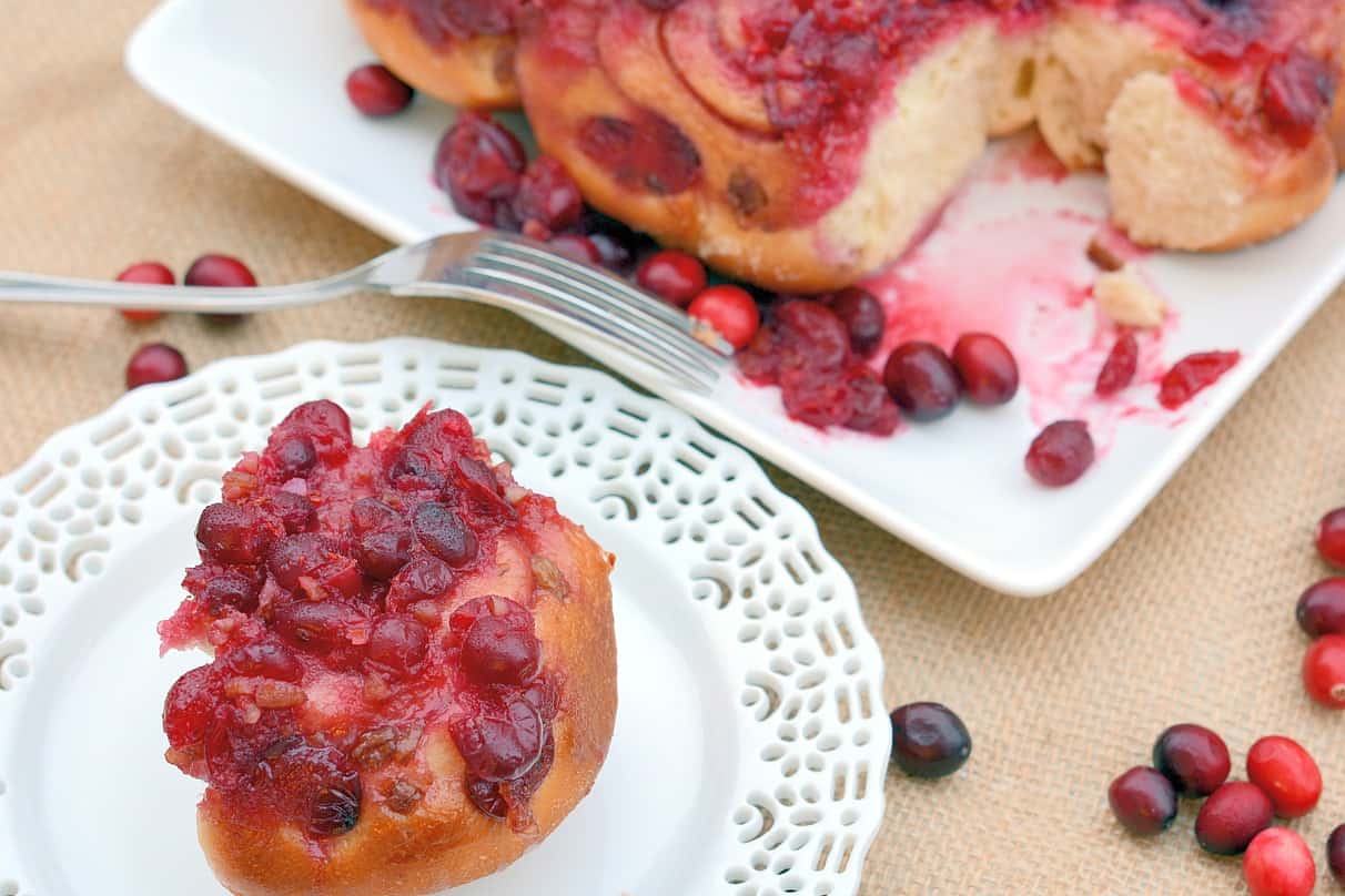 Cranberry sweet rolls are perfect for any holiday breakfast or even dessert. Orange cranberry bread in sweet roll form is an award winning recipe!