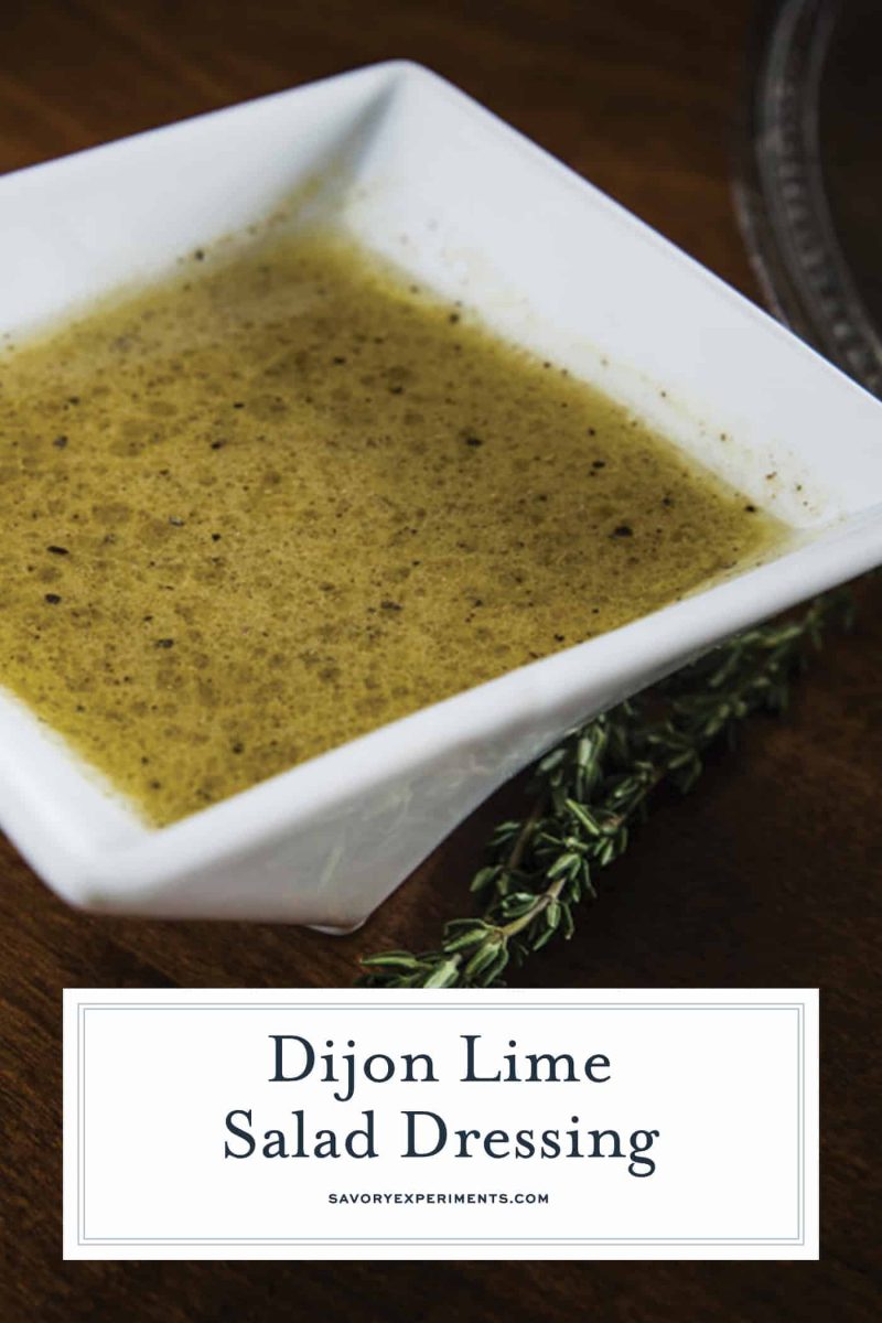 Dijon lime salad dressing for pinterest 