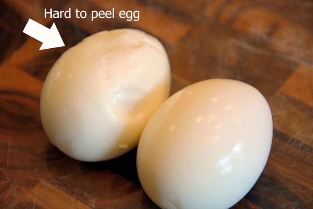 Hard to Peel Egg and Easy Peel Egg