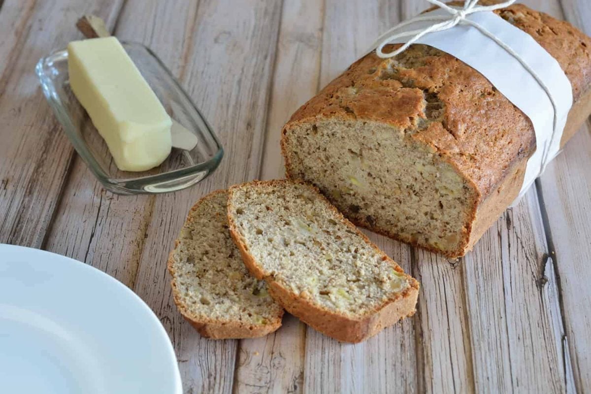 Banana Walnut Bread Recipe- The most moist classic banana walnut bread you will ever bake. I've been making this recipe for 17 years. | #bananabread | www.savoryexperiments.com