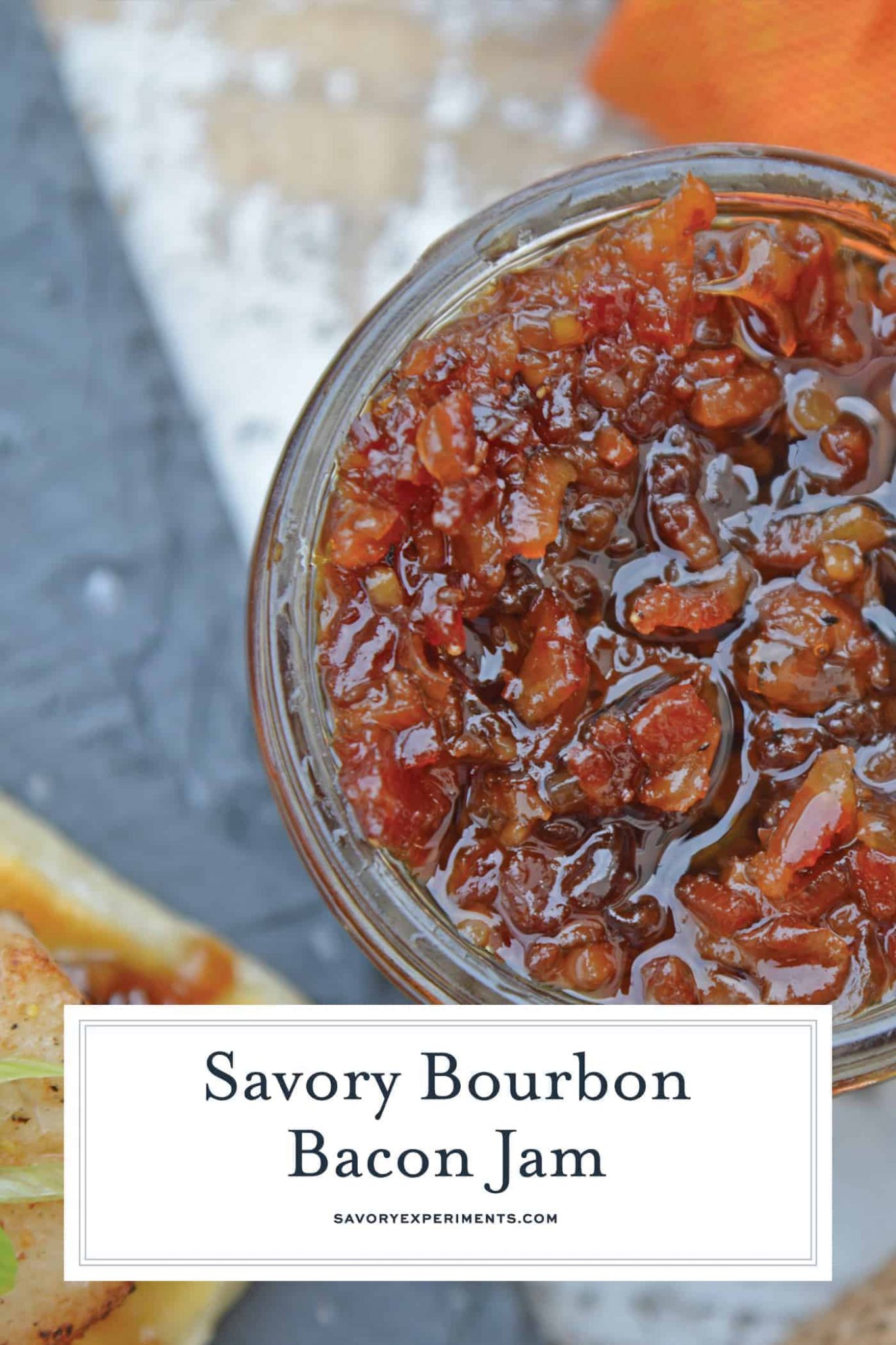 Bourbon Bacon Jam Savory Experiments