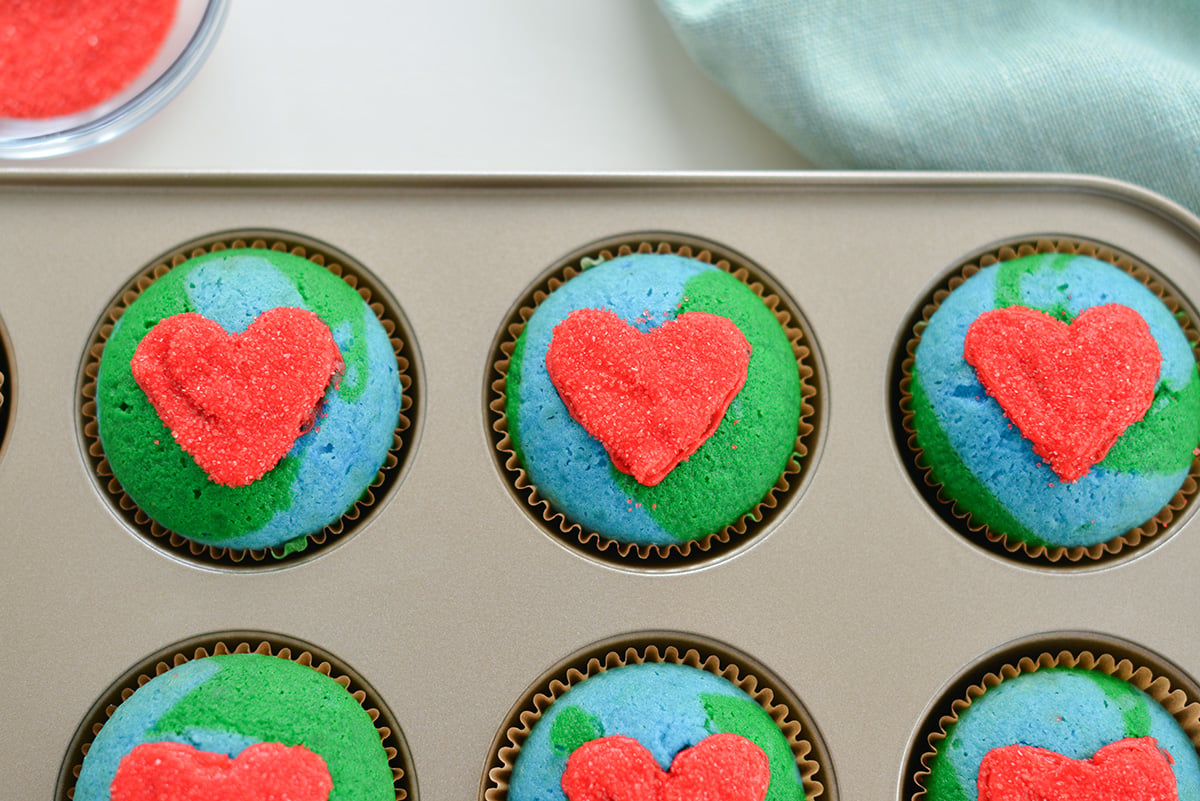 Earth Day Cupcakes