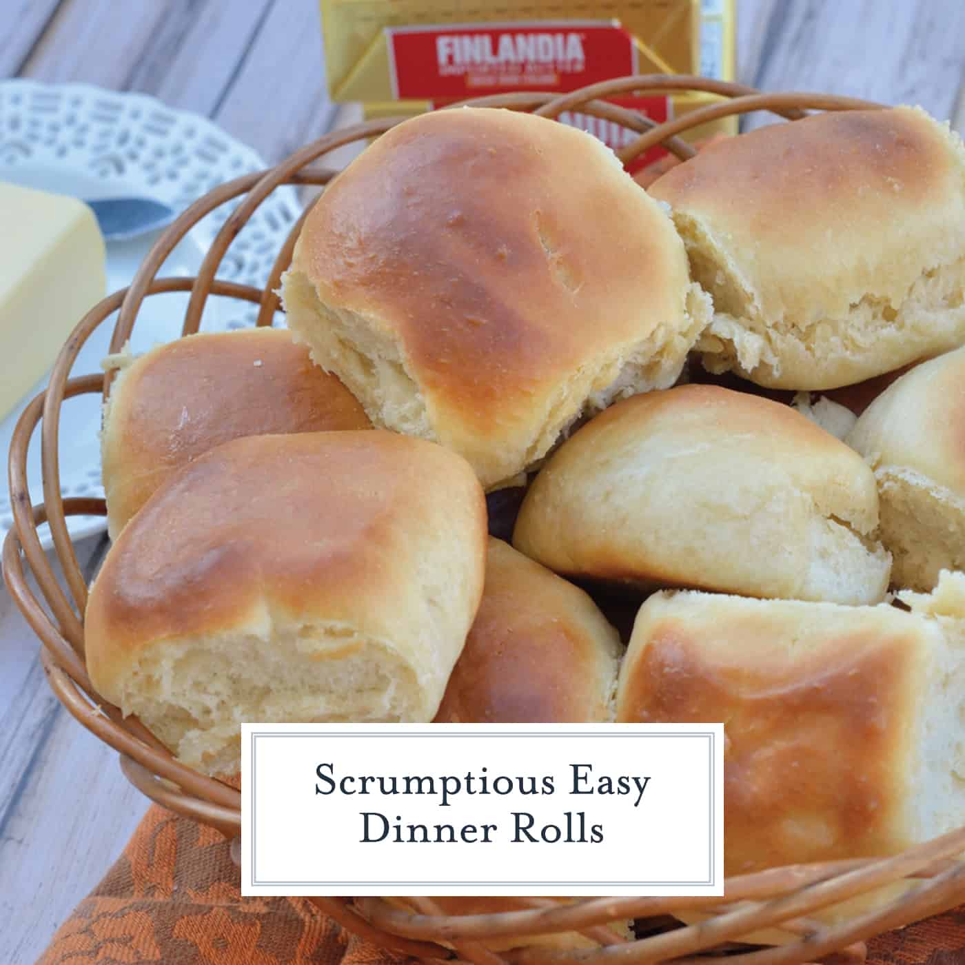 Easy 30 Minute Dinner Rolls - Quick & Fluffy Yeast Roll Recipe