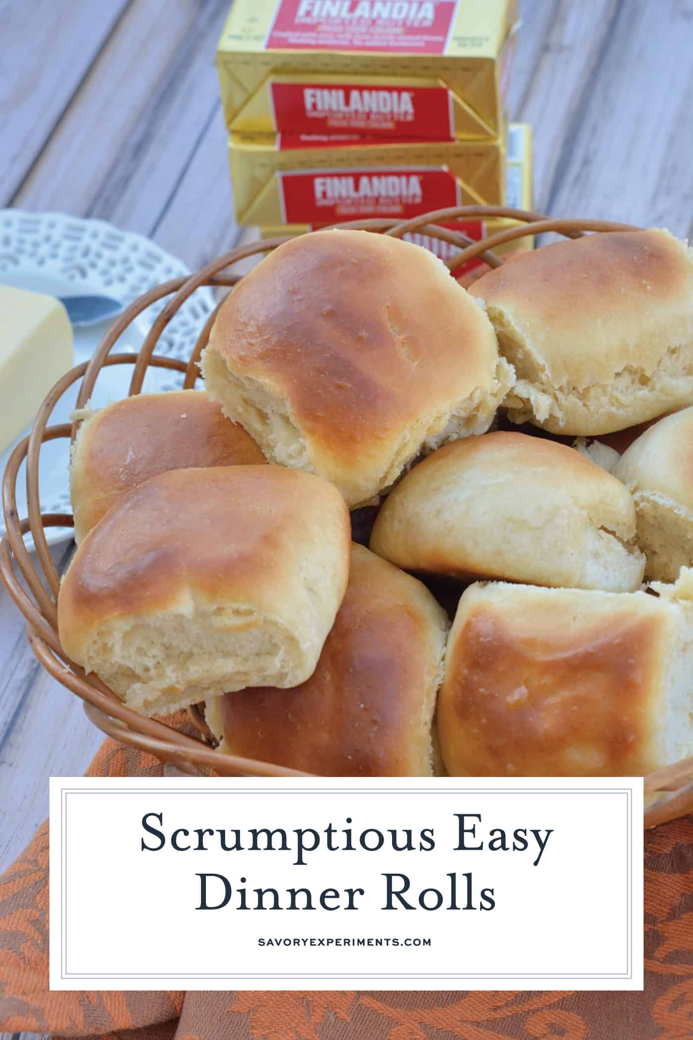 Easy Dinner Rolls - Quick & Fluffy Yeast Roll Recipe