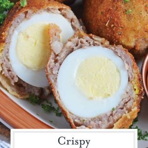 Scotch Egg Cut in half
