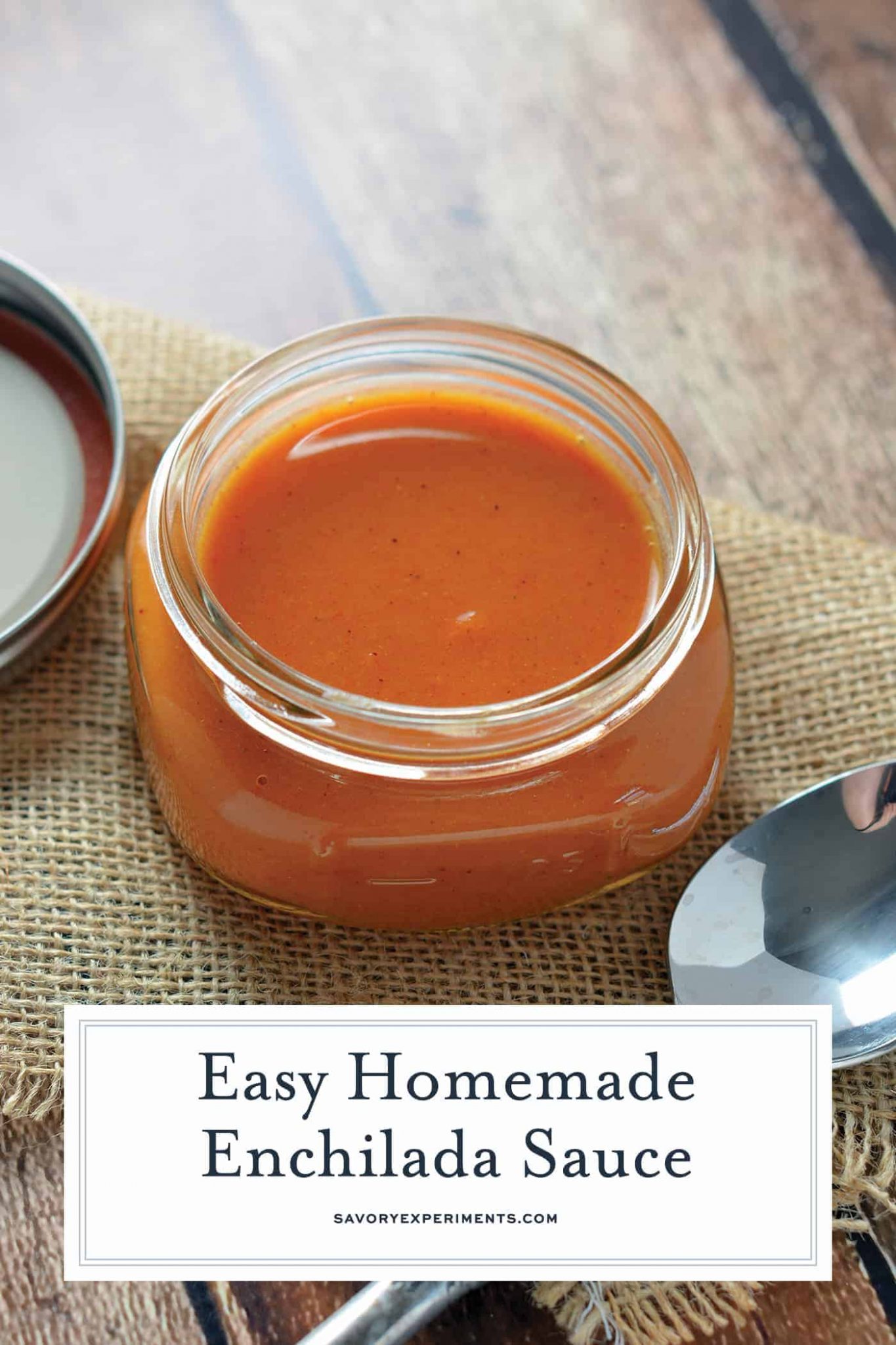 Homemade Enchilada Sauce Recipe + VIDEO Savory Experiments
