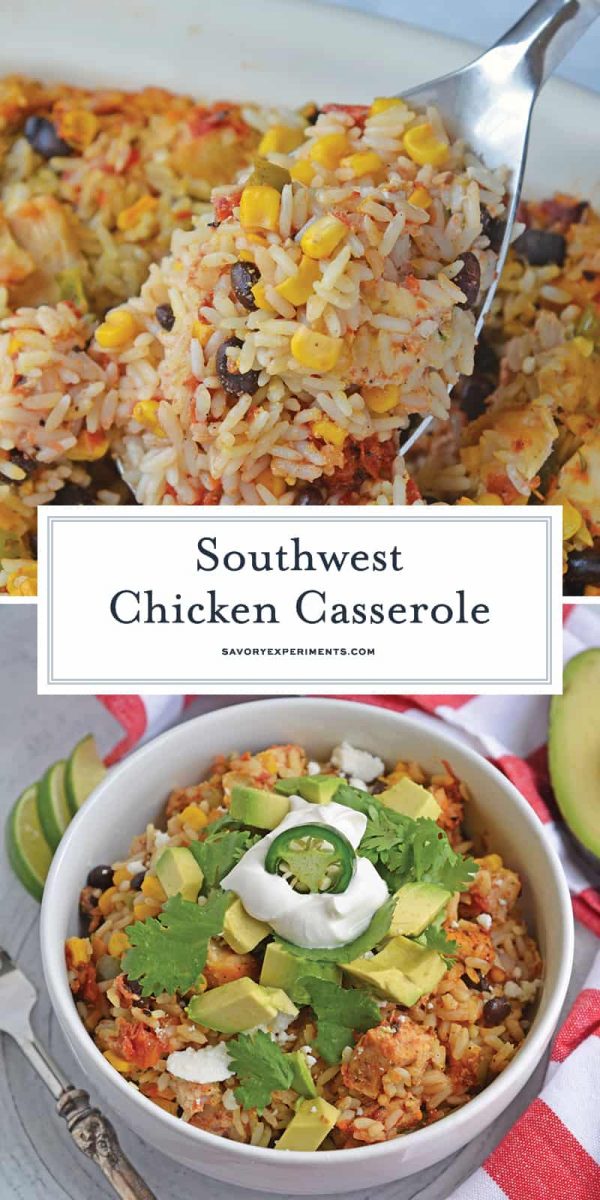 Southwest Chicken Casserole - One-Dish Chicken Recipe
