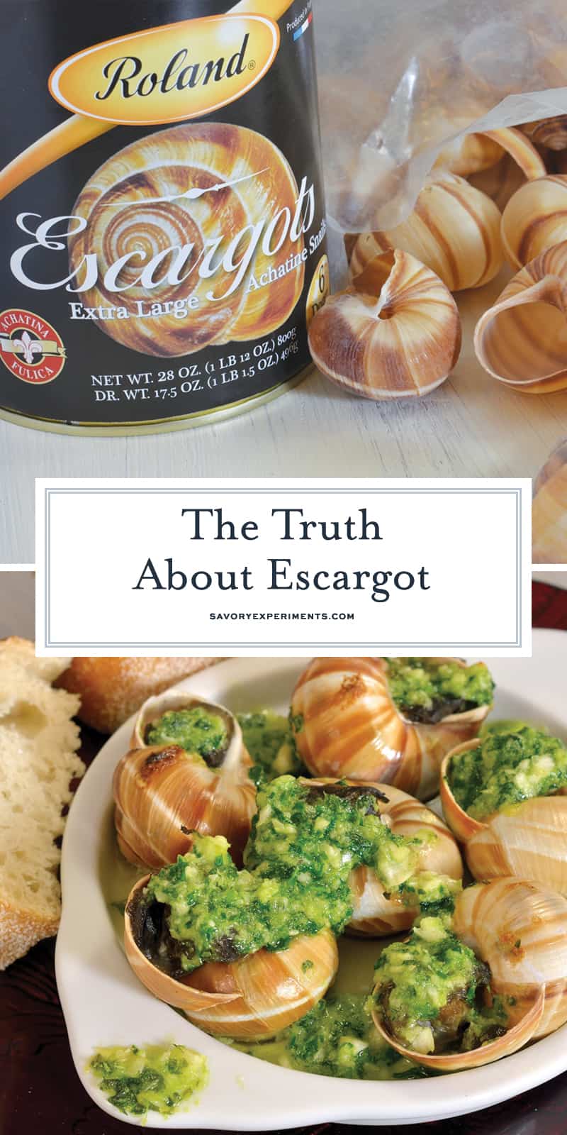 Escargot aren't nearly as difficult to make at home as you might think. Here are a few tips on how to make escargot! #escargot #howtomakeescargot www.savoryexperiments.com