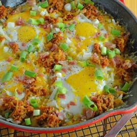 BBQ Pulled Pork Hash is my hands down, favorite Sunday brunch recipe. Ready in only 15 minutes and easily modified, it is simple and tasty.