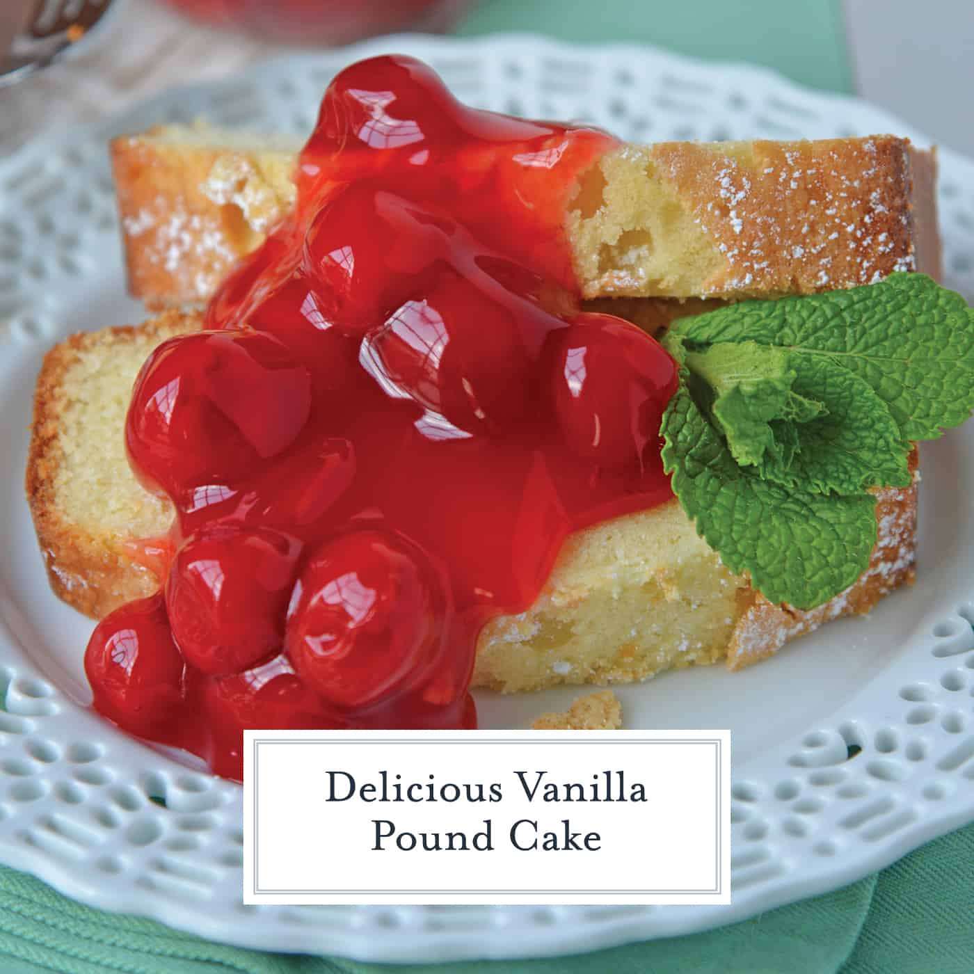 A classic Vanilla Pound Cake Recipe should be in every cook's recipe box. This is by the far best, soft and buttery pound cake out there! #poundcakerecipe #vanillapoundcake www.savoryexperiments.com