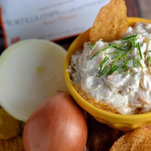 Caramelized Onion Dip Easy, Make Ahead Party Dip Recipe