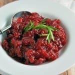 Homemade Cranberry Relish for turkey, pork or cranberry mayo!