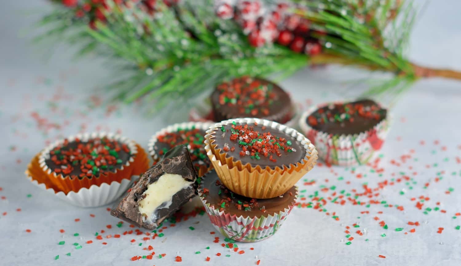 Dark Chocolate Almond Cream Cheese Cups are my secret no-bake dessert weapon. In only 15 minutes and 5 ingredients you will have your new favorite dessert.