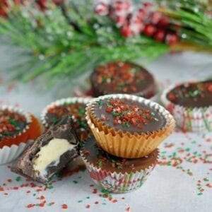 Dark Chocolate Almond Cream Cheese Cups Recipe