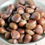 How to Roast Chestnuts- step-by-step instructions on how to roast and peel chestnuts.