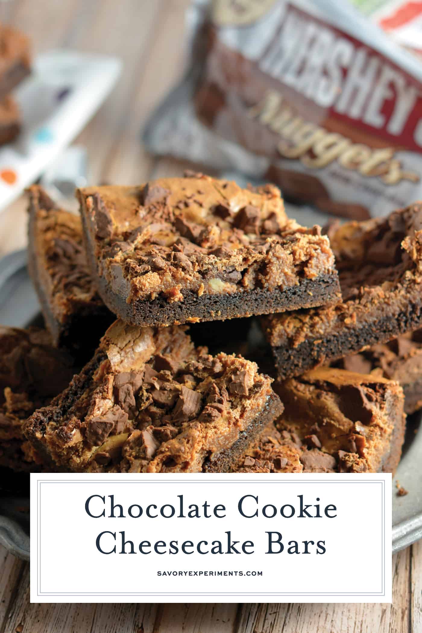 triple chocolate cookie cheesecake