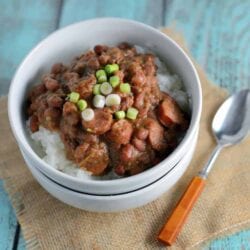 The BEST Red Beans and Rice with Sausage Recipe. It feels like Mardi Gras with every bite you take. An authentic Creole recipe.