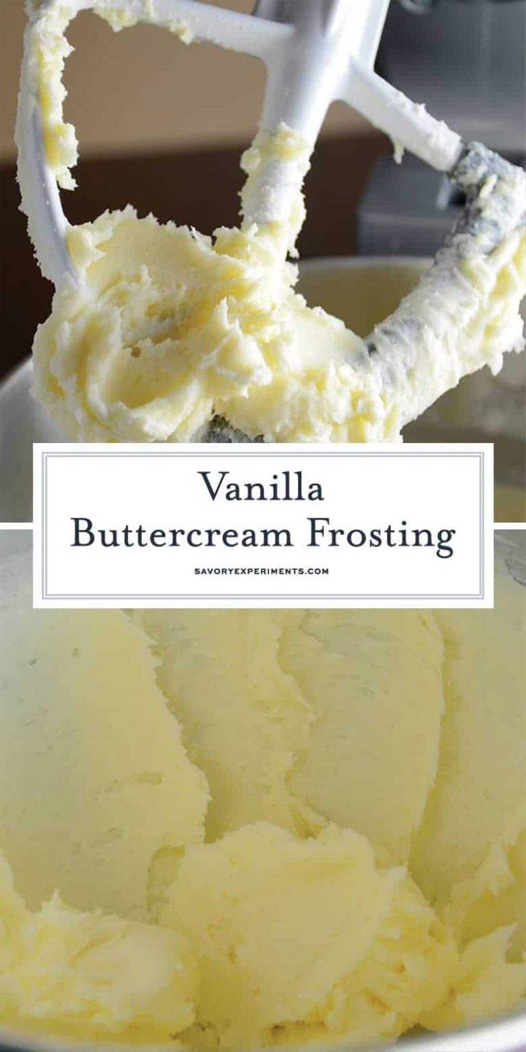 Vanilla Buttercream Frosting Homemade Buttercream Frosting