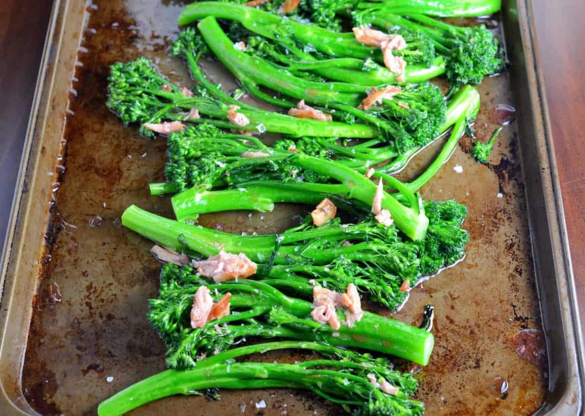 Red Wine Vinegar Broccolini And Easy Vegetable Side Dish Recipe