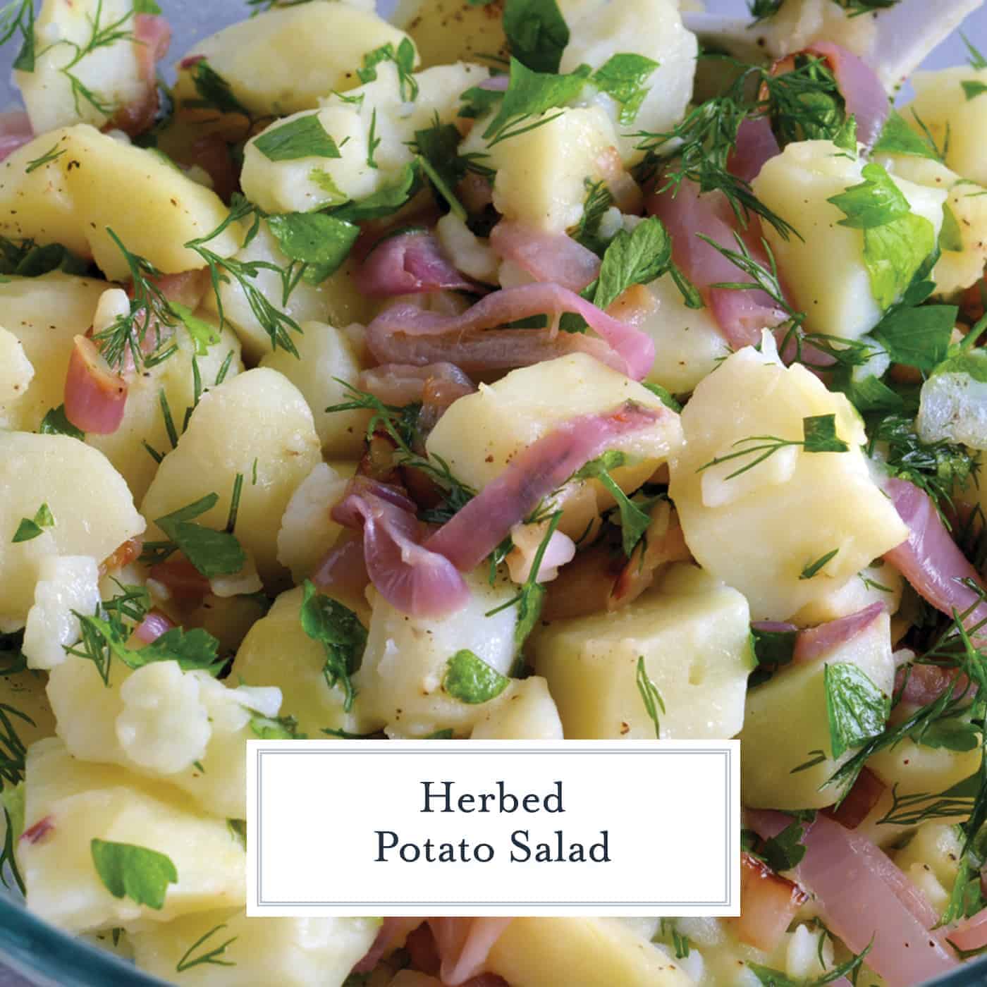 Herbed Potato Salad Savory Experiments