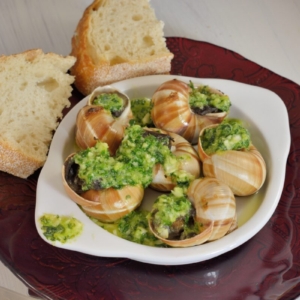 classic garlic butter escargot