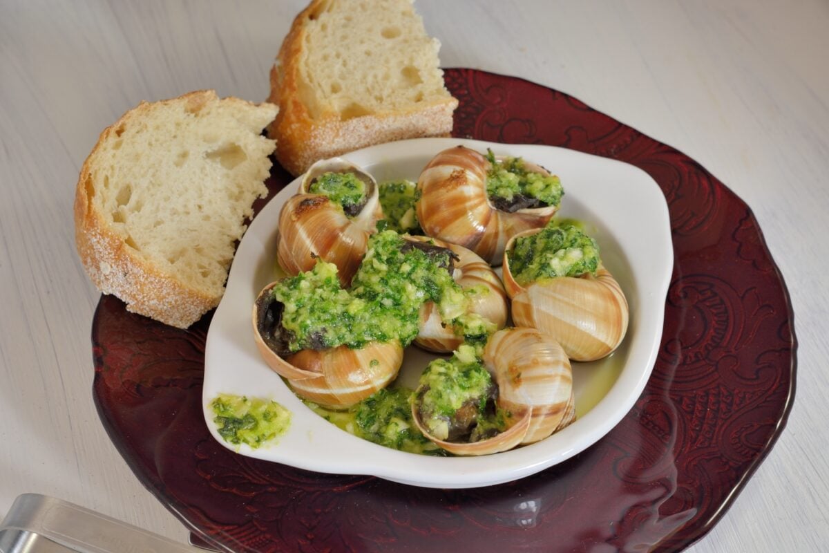 classic garlic butter escargot