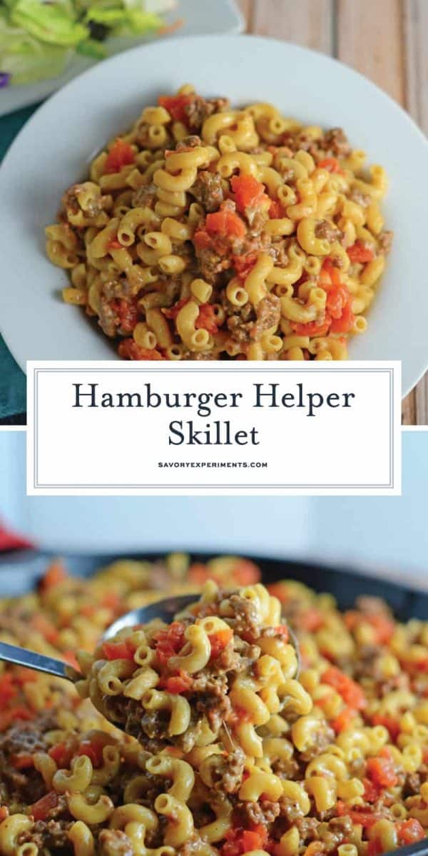 Hamburger Helper Skillet - A Cheesy One-Dish Meal