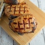 Dijon Pork Chops are a simple and zesty recipe that can be grilled, baked or pan fried. A family favorite grill recipe!