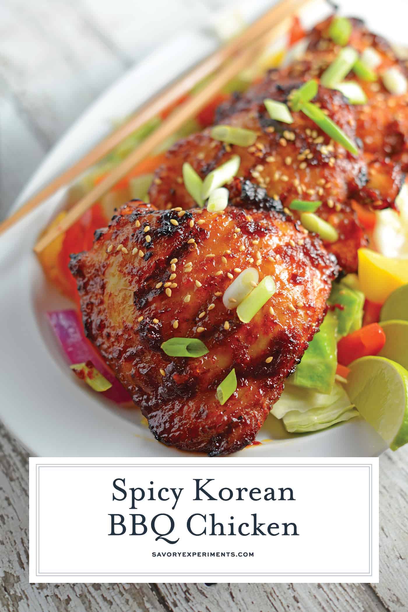 Spicy Korean BBQ Chicken | Spicy Chicken Marinade