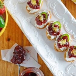 An easy appetizer idea made with 5 ingredients and 10 minutes!