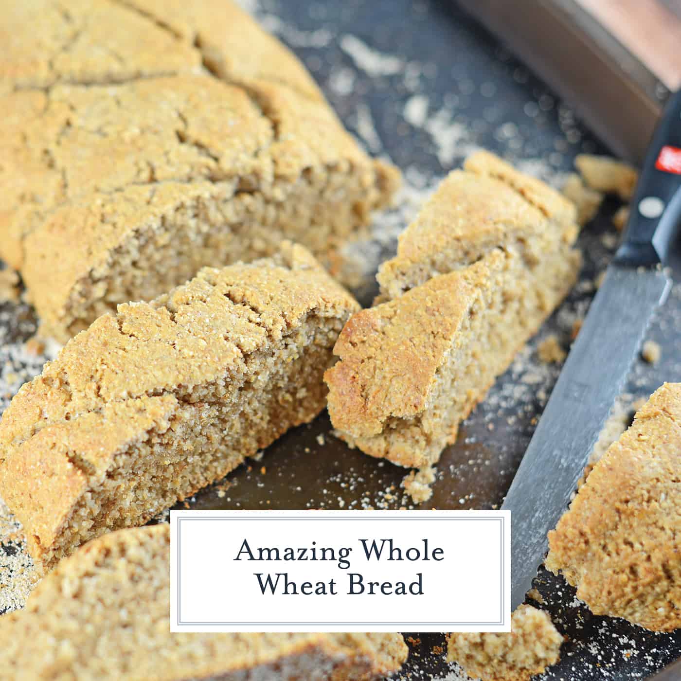 Whole Wheat Bread, homemade bread is not only healthier, it is also super easy to make! Only 30 minute hands-on for an impressive loaf of whole wheat bread. #homemadebread #wholewheatbreadrecipes www.savoryexperiments.com