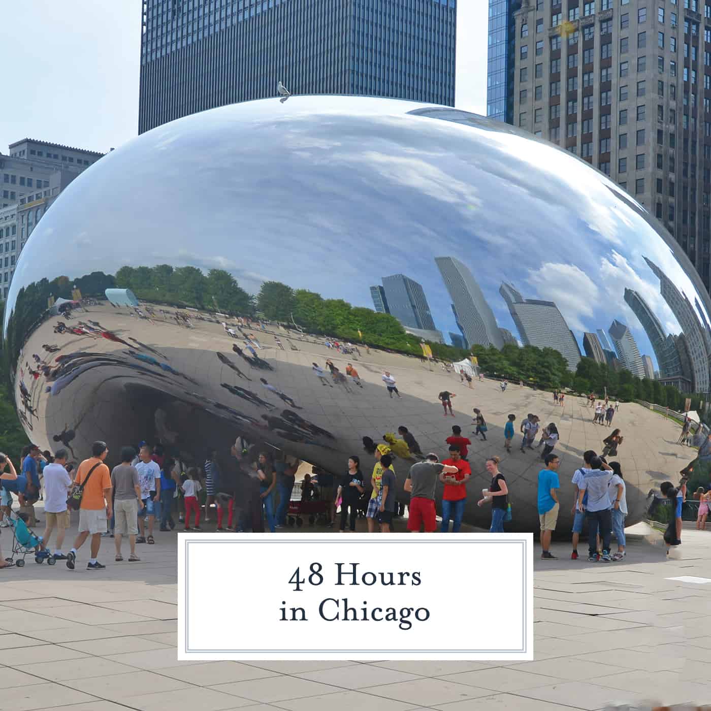 Taking a weekend trip to Chicago? Here is your guide to 48 hours in Chicago and how to hit all the good spots! #chicago www.savoryexperiments.com