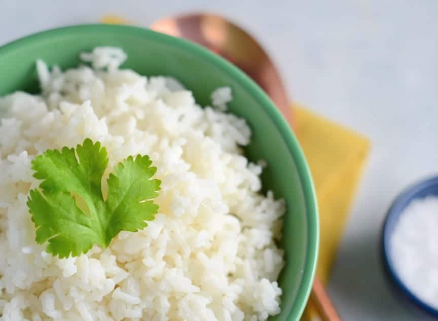 Cilantro Lime Coconut Rice