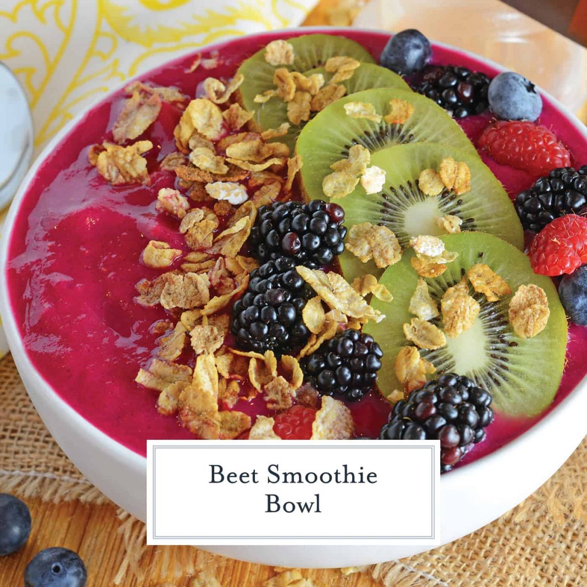 Beet Smoothie Bowl A Healthy Breakfast Idea To Try Out!