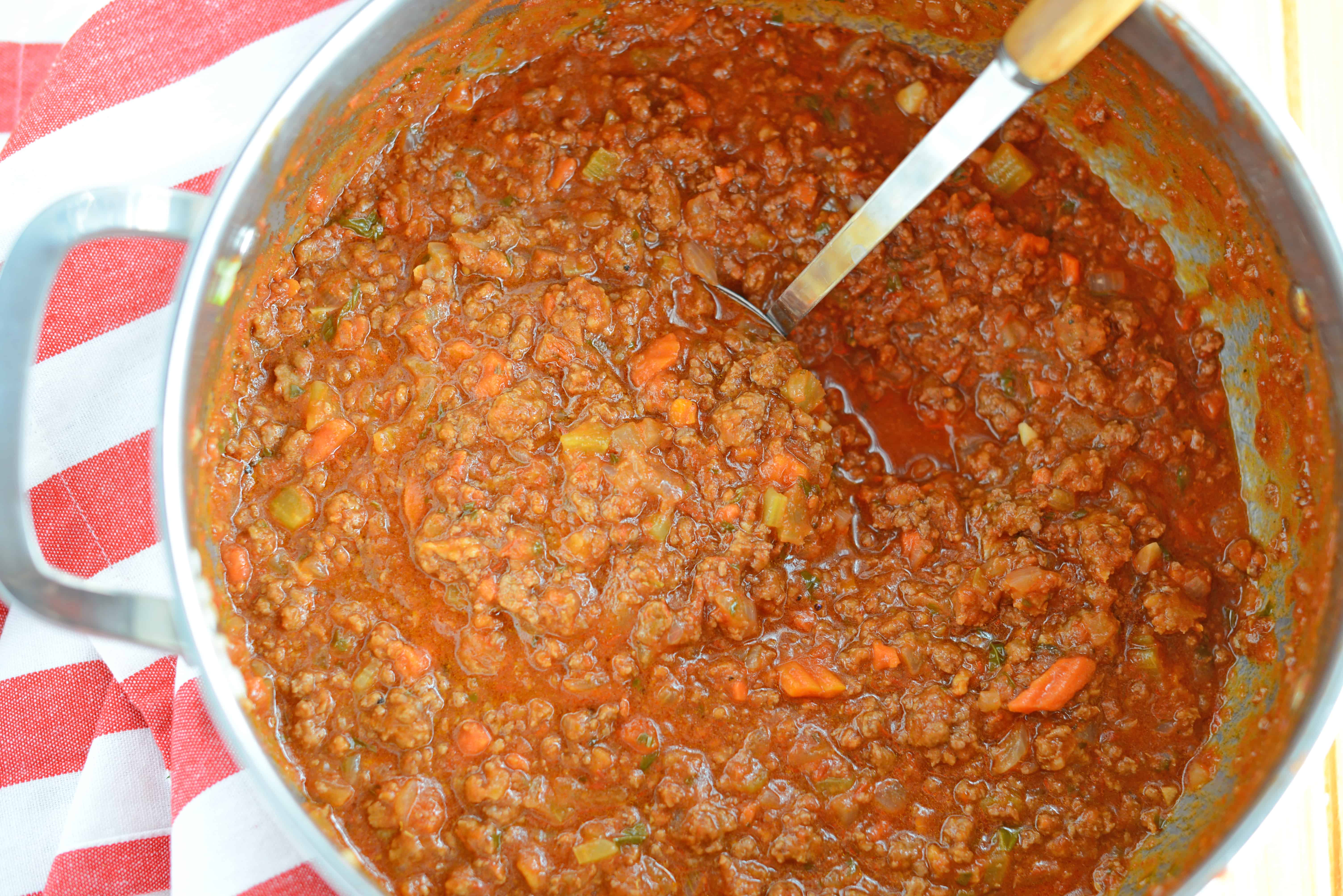 Bolognese Sauce - A Scrumptious Bolognese Sauce Recipe