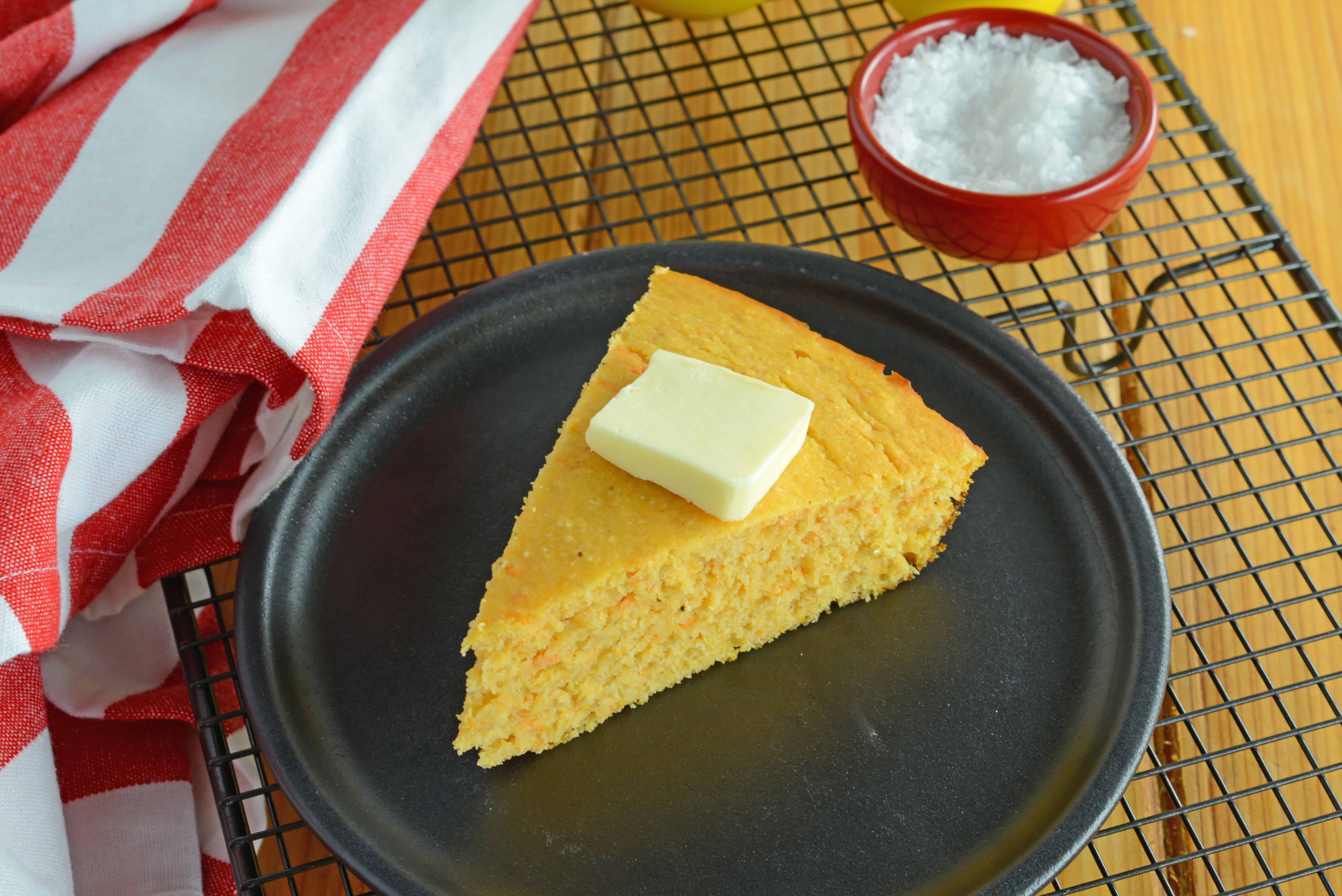 Sweet Potato Cornbread is a combination of two of my favorite fall foods: sweet potatoes and cornbread. Serve with your favorite chili or fried chicken!
