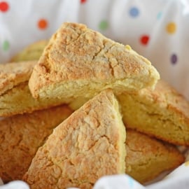 English Scones can be the perfect addition to any brunch or afternoon tea. They are simple to make and even tastier to eat!