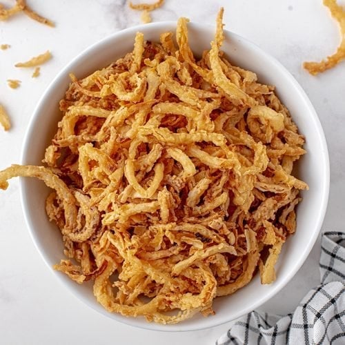 Homemade French Fried Onions (+ Secret Ingredient!)