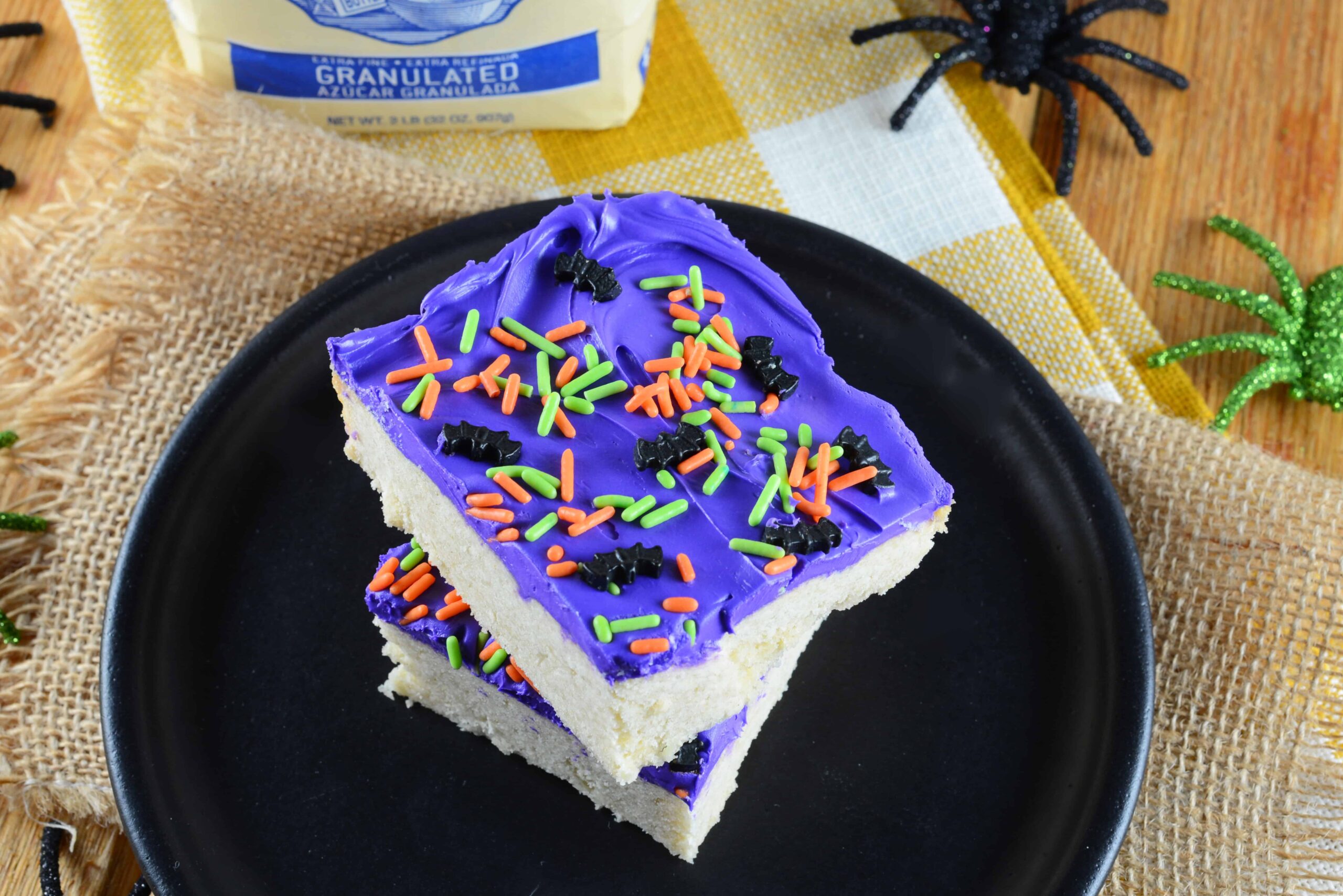 Halloween Sugar Cookie Bars - A Delightful Halloween Dessert