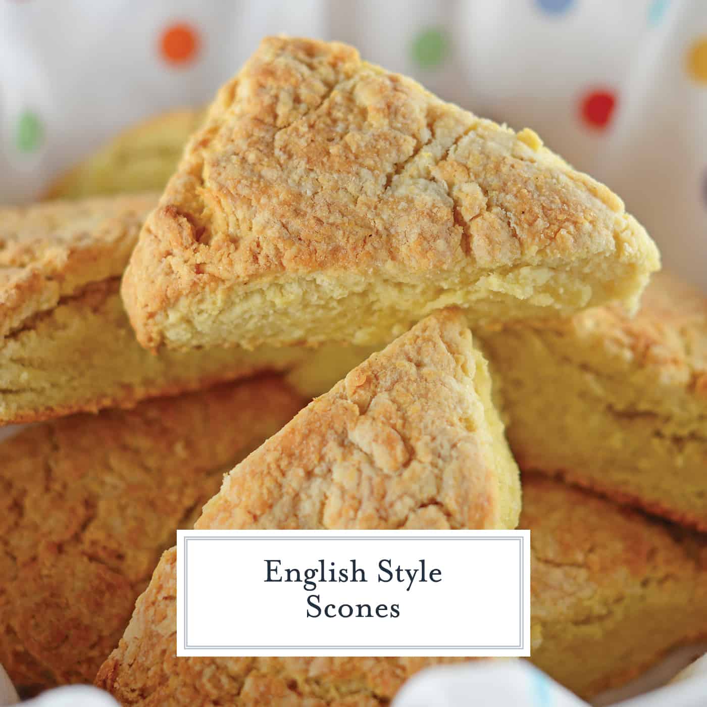 English Scones can be the perfect addition to any brunch or afternoon tea. They are simple to make and even tastier to eat! #britishscones #englishscones #sconerecipe www.savoryexperiments.com