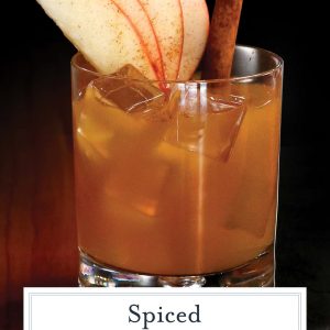 Spiced Whiskey Cider is the perfect fall cocktail using Sagamore Spirit rye whiskey, apple cider, lime juice and simple syrup. #whiskeycocktails www.savoryexperiments.com